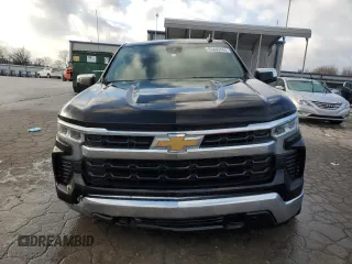 2022 Chevrolet Silverado 1500 LT with VIN 1GCUDDET1NZ500770, listed as a Copart auction lot 83409444 with 48,907 mi miles and Salvage Title. Bid and sale history available at DreamBid. Image 5.