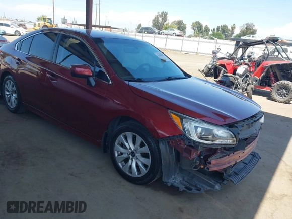 2017 Subaru Legacy Premium with VIN 4S3BNAC68H3006610, listed as a IAAI auction lot 42428204 with 110,810 mi miles and . Bid and sale history available at DreamBid. Image 1.