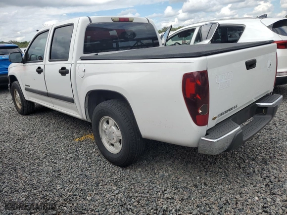 2005 Chevrolet Colorado 1SB LS Z85 with VIN 1GCCS138958169909, listed as a Copart auction lot 73707724 with 0 mi miles and Salvage Title. Bid and sale history available at carsss.com. Image 2.