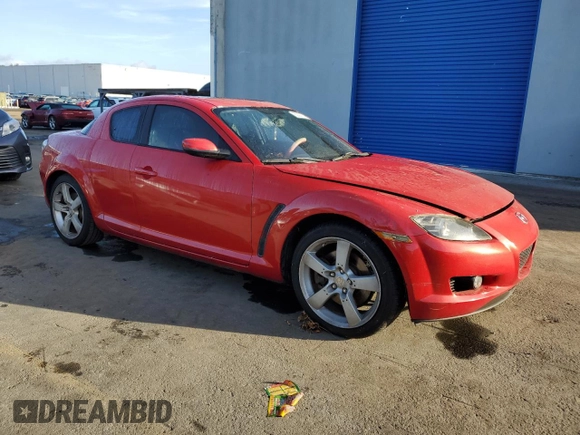 2004 Mazda RX-8 z VIN JM1FE173340103274, wystawiony jako Copart lot #80391344 z przebiegiem Nie podano mil oraz Szkoda całkowita • Salvage title. Historia ofert i sprzedaży dostępna na DreamBid. Obrazek 4.