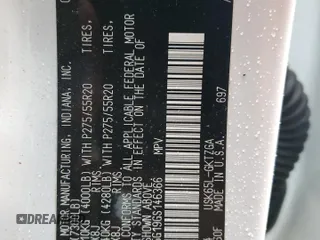 2016 Toyota Sequoia Platinum with VIN 5TDDW5G19GS146366, listed as a Copart auction lot 85152574 with 0 mi miles and Salvage Title. Bid and sale history available at carsss.com. Image 13.