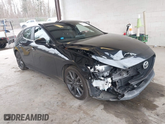 2019 Mazda Mazda3 Hatchback with VIN JM1BPBJM1K1134076, listed as a IAAI auction lot 41643876 with 69,641 mi miles. Bid and sale history available at carsss.com. Image 1.