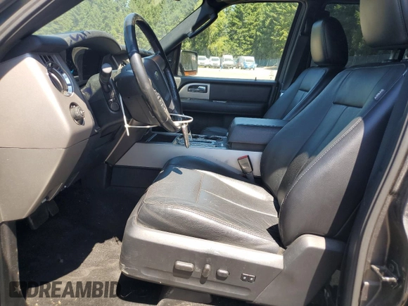 2017 Ford Expedition Max Limited с VIN 1FMJK2AT4HEA61428, выставлен на аукционе Copart как лот 65249955 с пробегом 123 021 миль миль и Списание • Salvage title. История ставок и продаж доступна на DreamBid. Изображение 7.