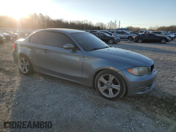 2009 BMW 1 Series 128i with VIN WBAUP73589VK74895, listed as a Copart auction lot 88375515 with 173,027 mi miles and Salvage Title. Bid and sale history available at carsss.com. Image 4.