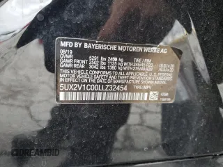 2020 BMW X4 xDrive30i z VIN 5UX2V1C00LLZ32454, wystawiony jako Copart lot #50051205 z przebiegiem 63 213 mil mil oraz Tytuł czysty. Historia ofert i sprzedaży dostępna na DreamBid. Obrazek 13.