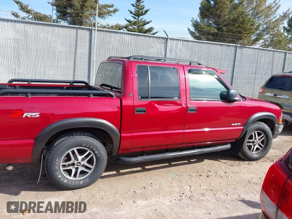 2004 Chevrolet S-10 LS with VIN 1GCDT13XX4K143510, listed as a IAAI auction lot 41933767 with 72,972 mi miles and . Bid and sale history available at DreamBid. Image 13.