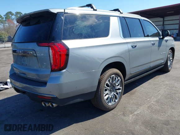 2023 GMC Yukon XL Denali Ultimate with VIN 1GKS2KKL9PR150446, listed as a IAAI auction lot 41612180 with 37,994 mi miles. Bid and sale history available at carsss.com. Image 4.