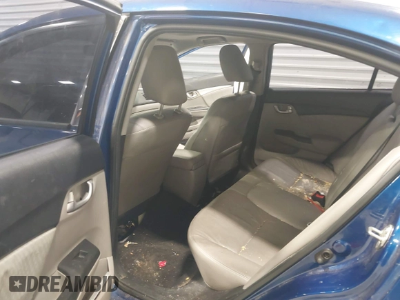 2015 Honda Civic Sedan EX-L with VIN 19XFB2F92FE206149, listed as a IAAI auction lot 41562377 with 153,303 mi miles. Bid and sale history available at carsss.com. Image 8.