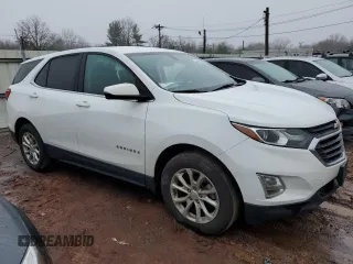 2019 Chevrolet Equinox LT z VIN 2GNAXUEV1K6228165, wystawiony jako Copart lot #45096004 z przebiegiem 81 592 mil mil oraz Szkoda całkowita • Salvage title. Historia ofert i sprzedaży dostępna na DreamBid. Obrazek 4.