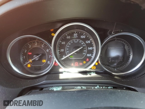 2014 Mazda 6 i Touring with VIN JM1GJ1V6XE1117231, listed as a Copart auction lot 52404935 with 214,103 mi miles and Salvage Title. Bid and sale history available at DreamBid. Image 9.