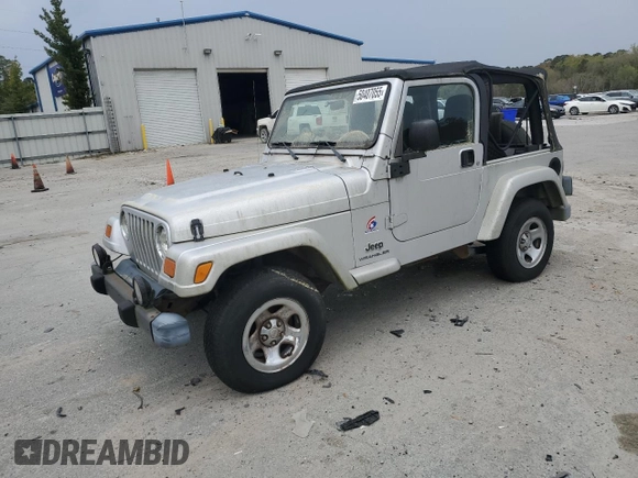 2003 Jeep Wrangler X with VIN 1J4FA39S13P366200, listed as a Copart auction lot 50407055 with 206,484 mi miles and Clean Title. Bid and sale history available at carsss.com. Image 1.