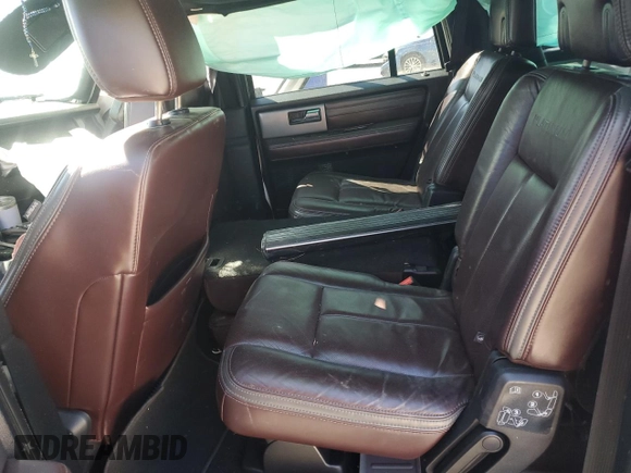 2015 Ford Expedition EL Platinum with VIN 1FMJK1LTXFEF33054, listed as a Copart auction lot 50049195 with 0 mi miles and Salvage Title. Bid and sale history available at carsss.com. Image 11.