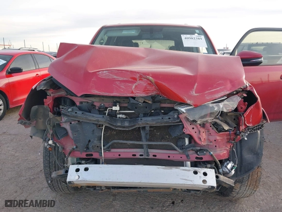 2019 Toyota 4Runner SR5 with VIN JTEZU5JR9K5193207, listed as a IAAI auction lot 40982389 with 54,580 mi miles. Bid and sale history available at carsss.com. Image 6.