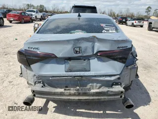 2023 Honda Civic Sedan Sport with VIN 2HGFE2F59PH535524, listed as a Copart auction lot 48980805 with 31,108 mi miles and Salvage Title. Bid and sale history available at carsss.com. Image 6.
