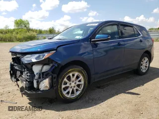 2019 Chevrolet Equinox LT z VIN 2GNAXUEVXK6294178, wystawiony jako Copart lot #56818245 z przebiegiem 73 521 mil mil oraz Szkoda całkowita • Salvage title. Historia ofert i sprzedaży dostępna na DreamBid. Obrazek 1.