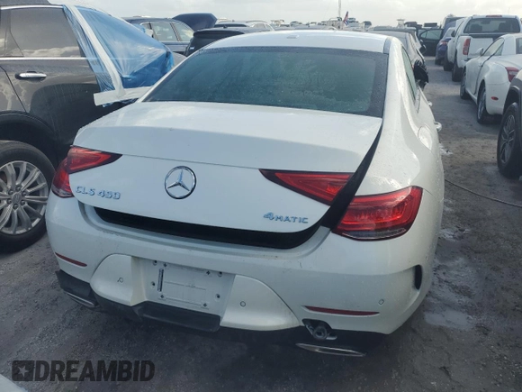 2023 Mercedes-Benz CLS 450 with VIN W1K2J5KB1PA109627, listed as a Copart auction lot 74702074 with Not provided miles and Non repairable. Bid and sale history available at DreamBid. Image 6.