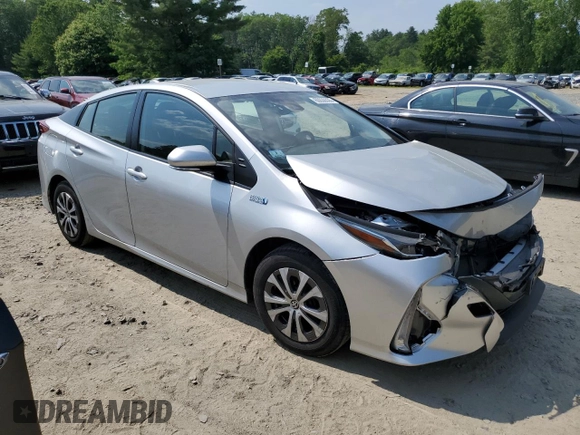 2022 Toyota Prius LE with VIN JTDKAMFP2N3210252, listed as a Copart auction lot 60030335 with 93,325 mi miles and Salvage title. Bid and sale history available at DreamBid. Image 4.