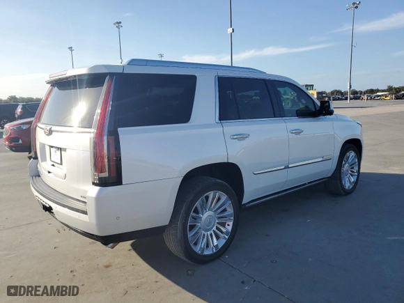 2020 Cadillac Escalade Platinum with VIN 1GYS3DKJ6LR232030, listed as a Copart auction lot 79781614 with 76,209 mi miles and Non Repairable. Bid and sale history available at carsss.com. Image 3.