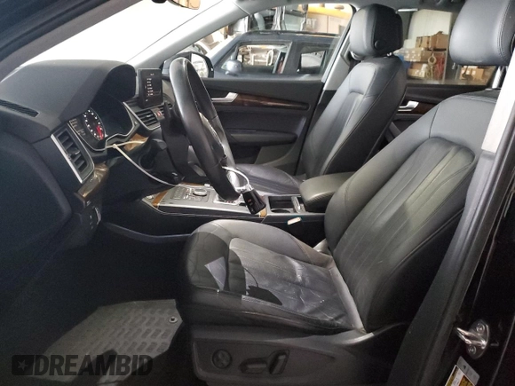 2018 Audi Q5 Premium with VIN WA1ANAFY7J2137977, listed as a Copart auction lot 51082075 with 127,944 mi miles and Salvage Title. Bid and sale history available at carsss.com. Image 7.
