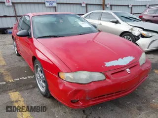 2004 Chevrolet Monte Carlo SS with VIN 2G1WX12K449386484, listed as a IAAI auction lot 41806454 with 214,960 mi miles. Bid and sale history available at carsss.com. Image 1.