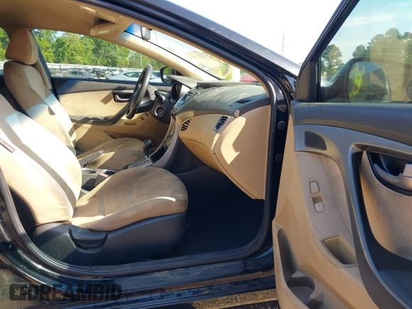 2012 Hyundai Elantra Limited with VIN KMHDH4AE4CU288433, listed as a IAAI auction lot 42001778 with 251,858 mi miles. Bid and sale history available at carsss.com. Image 5.
