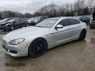 2013 BMW 6 Series 650i xDrive with VIN WBA6B4C54DD098240, listed as a Copart auction lot 47005005 with 108,974 mi miles and Clean Title. Bid and sale history available at carsss.com. Image 1.
