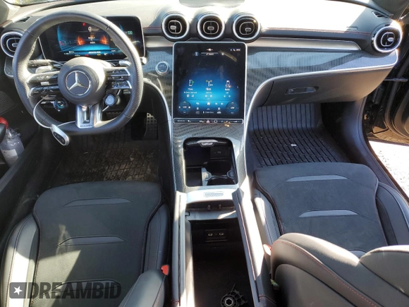 2023 Mercedes-Benz C 43 AMG with VIN W1KAF8HB9PR124626, listed as a Copart auction lot 78932704 with 3,295 mi miles and Salvage Title. Bid and sale history available at DreamBid. Image 8.