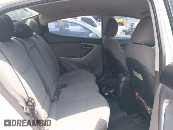 2014 Hyundai Elantra SE z VIN 5NPDH4AE3EH465796, wystawiony jako IAAI lot #42448535 z przebiegiem 187 853 mil mil oraz . Historia ofert i sprzedaży dostępna na DreamBid. Obrazek 8.
