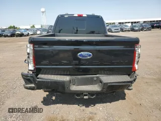 2024 Ford F-250 XL with VIN 1FT8W2BT9RED29414, listed as a Copart auction lot 58941215 with 13,881 mi miles and Salvage title. Bid and sale history available at DreamBid. Image 6.