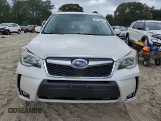 2015 Subaru Forester XT Touring with VIN JF2SJGUCXFH820469, listed as a Copart auction lot 62777665 with 90,389 mi miles and Salvage title. Bid and sale history available at DreamBid. Image 5.