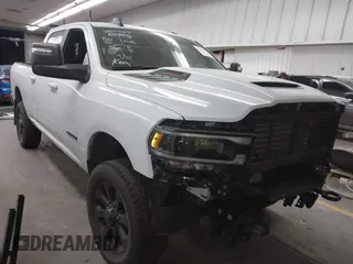 2024 Ram 2500 Laramie with VIN 3C6UR5FJ7RG143466, listed as a IAAI auction lot 41753978 with 9,996 mi miles. Bid and sale history available at carsss.com. Image 1.