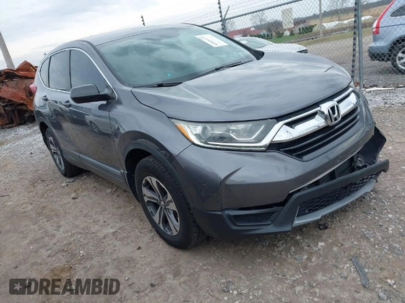 2017 Honda CR-V LX with VIN 2HKRW6H39HH210702, listed as a IAAI auction lot 41859435 with 126,532 mi miles. Bid and sale history available at carsss.com. Image 1.