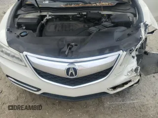 2016 Acura MDX with VIN 5FRYD3H23GB011065, listed as a Copart auction lot 45081775 with 161,071 mi miles and Salvage Title. Bid and sale history available at carsss.com. Image 12.