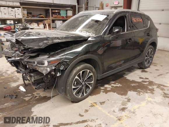 2023 Mazda CX-5 2.5 S Premium Package with VIN JM3KFBDM4P0229766, listed as a IAAI auction lot 41635720 with 38,664 mi miles. Bid and sale history available at carsss.com. Image 19.