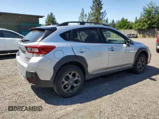 2022 Subaru Crosstrek Special Sports z VIN JF2GTHSC2NH235960, wystawiony jako Copart lot #57708465 z przebiegiem 47 526 mil mil oraz Czysty tytuł • Clean title. Historia ofert i sprzedaży dostępna na DreamBid. Obrazek 3.