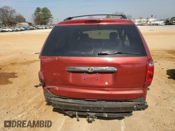 2006 Chrysler Town & Country LWB Touring with VIN 2A4GP54L96R859205, listed as a Copart auction lot 43915644 with 0 mi miles and Salvage Title. Bid and sale history available at carsss.com. Image 6.
