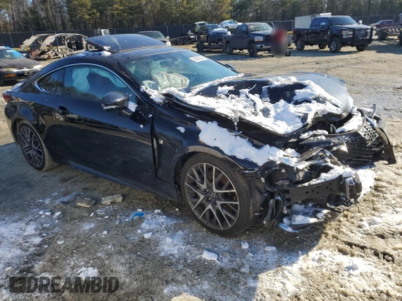2016 Lexus RC 300 F Sport z VIN JTHSM5BC3G5001527, wystawiony jako Copart lot #84865624 z przebiegiem 56 978 mil mil oraz Szkoda całkowita • Salvage title. Historia ofert i sprzedaży dostępna na DreamBid. Obrazek 4.