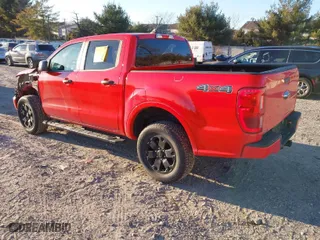 2020 Ford Ranger XL with VIN 1FTER4FH5LLA75408, listed as a IAAI auction lot 41022370 with 42,747 mi miles. Bid and sale history available at carsss.com. Image 3.