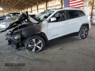 2021 Jeep Cherokee Limited with VIN 1C4PJLDX5MD209107, listed as a Copart auction lot 60731505 with Not provided miles and Salvage title. Bid and sale history available at DreamBid. Image 1.