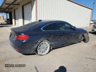 2015 BMW 4 Series 428i with VIN WBA3N3C56FK232040, listed as a Copart auction lot 49974885 with 48,450 mi miles and Salvage Title. Bid and sale history available at DreamBid. Image 3.