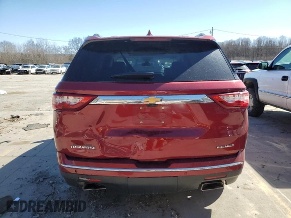 2019 Chevrolet Traverse Premier with VIN 1GNERKKW4KJ248233, listed as a Copart auction lot 47382885 with 72,185 mi miles and Salvage Title. Bid and sale history available at carsss.com. Image 6.
