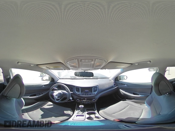 2017 Hyundai Tucson SE with VIN KM8J33A40HU409713, listed as a Copart auction lot 50105805 with 100,463 mi miles and Salvage Title. Bid and sale history available at DreamBid. Image 14.