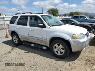 2007 Ford Escape Hybrid with VIN 1FMCU49H07KA54474, listed as a Copart auction lot 51008395 with 161,824 mi miles and Salvage Title. Bid and sale history available at carsss.com. Image 4.
