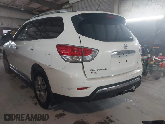 2016 Nissan Pathfinder S with VIN 5N1AR2MN1GC638872, listed as a IAAI auction lot 41614587 with 92,975 mi miles and . Bid and sale history available at DreamBid. Image 3.