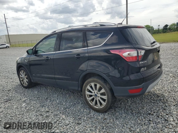 2017 Ford Escape Titanium with VIN 1FMCU0JD5HUB95239, listed as a Copart auction lot 55458405 with 106,193 mi miles and Clean Title. Bid and sale history available at carsss.com. Image 2.