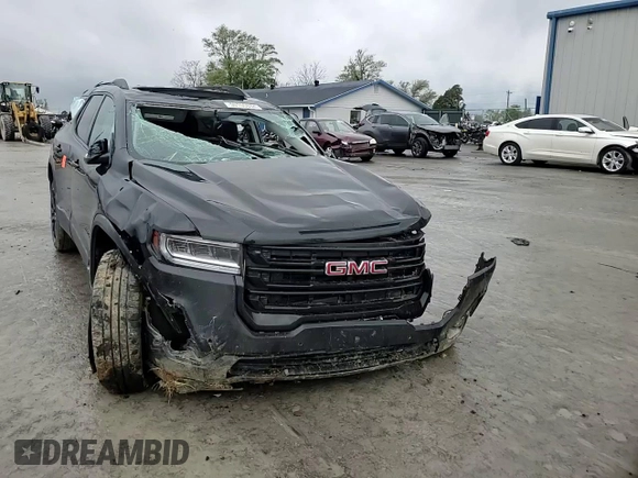 2022 GMC Acadia SLT with VIN 1GKKNUL49NZ103201, listed as a Copart auction lot 50155634 with Not provided miles and Salvage title. Bid and sale history available at DreamBid. Image 10.