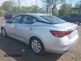 2020 Nissan Sentra S with VIN 3N1AB8BV6LY258378, listed as a IAAI auction lot 42122488 with 94,033 mi miles. Bid and sale history available at carsss.com. Image 3.