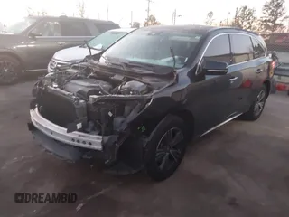 2017 Acura MDX with VIN 5J8YD4H37HL005849, listed as a IAAI auction lot 41261329 with 100,124 mi miles. Bid and sale history available at carsss.com. Image 19.