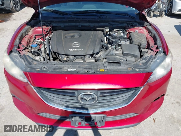 2014 Mazda Mazda6 i Touring with VIN JM1GJ1V66E1147617, listed as a IAAI auction lot 42154697 with 218,802 mi miles. Bid and sale history available at carsss.com. Image 10.