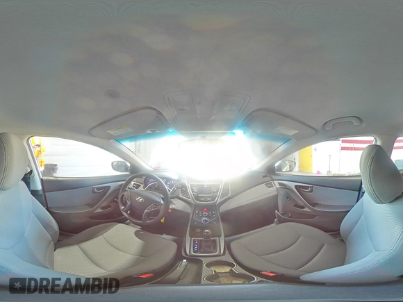 2014 Hyundai Elantra SE with VIN 5NPDH4AE0EH494317, listed as a Copart auction lot 56297895 with 87,835 mi miles and Salvage title. Bid and sale history available at DreamBid. Image 14.